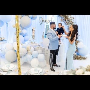 House of CB Baby Blue Evening Gown Size XS